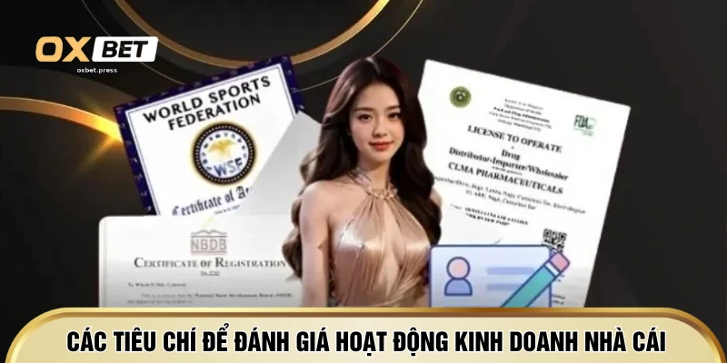 Các tiêu chí để đánh giá hoạt động kinh doanh nhà cái
