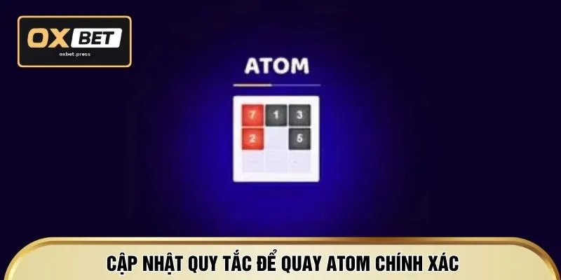 Cập nhật quy tắc để quay Atom chính xác