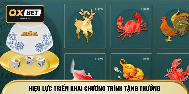 Hiệu lực triển khai chương trình tặng thưởng